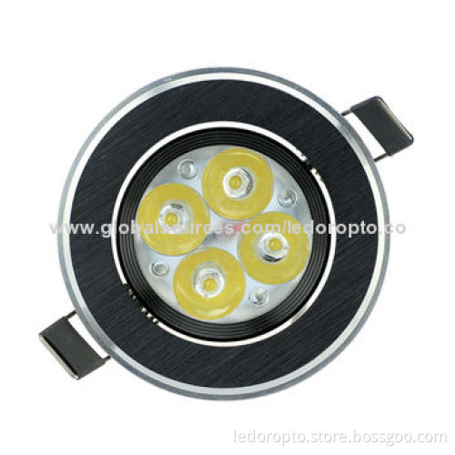 LD 4W LED Spotlight with Aluminum Fins, Bridgelux/Epistar/EpiLEDs Chips